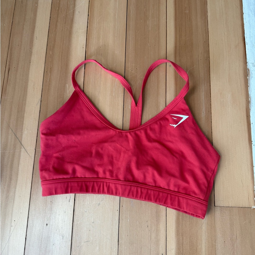 Gymshark Red Women's Sports Bra